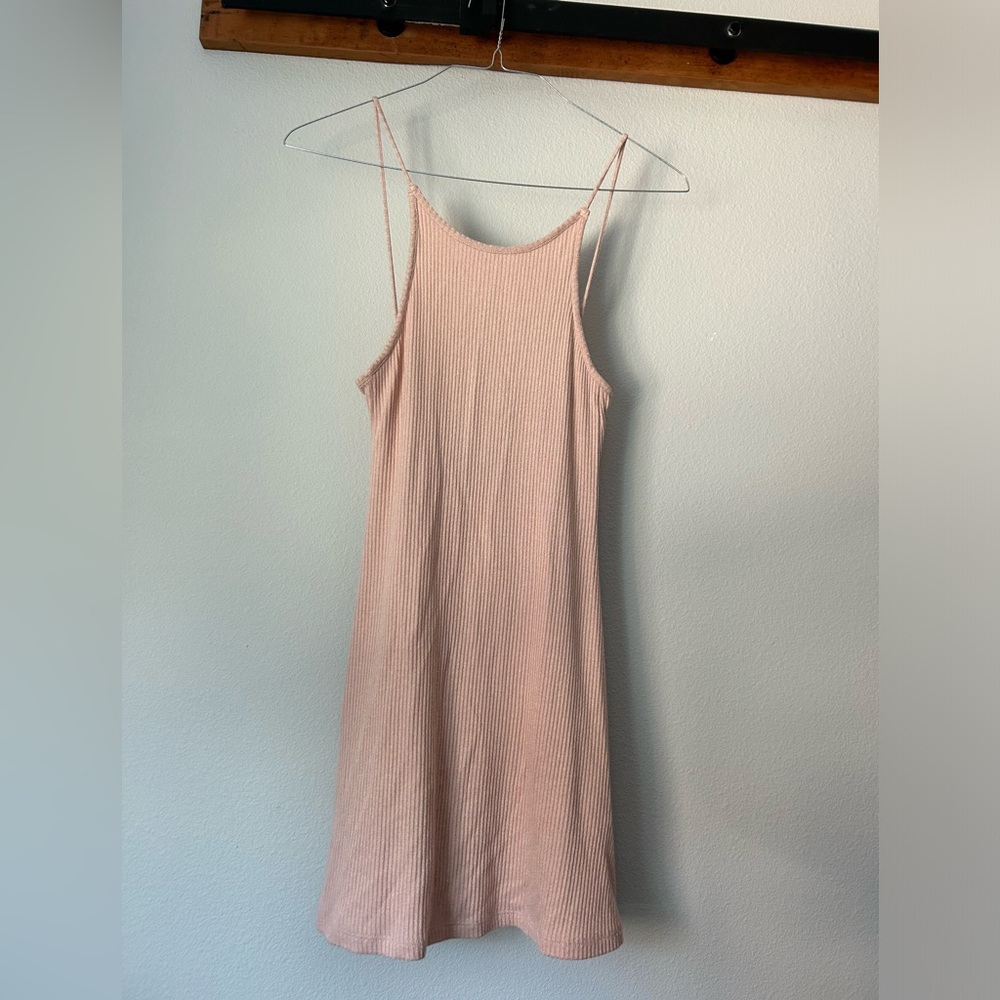 Topshop ribbed dress
